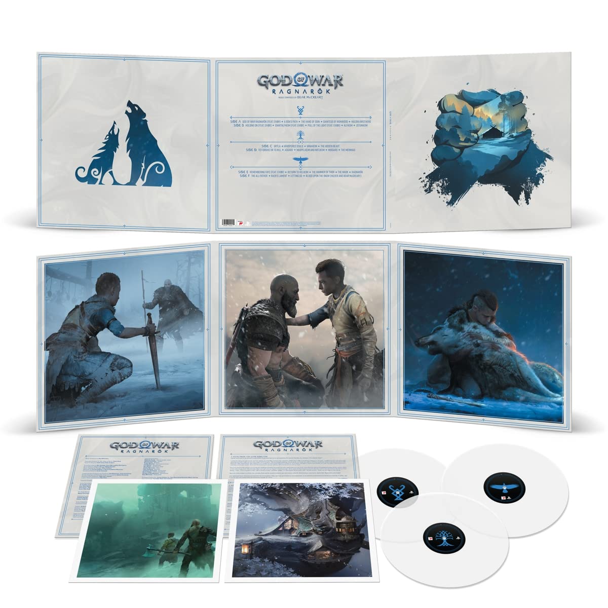God of War Ragnarök/Ost (German Version-White) [VINYL]