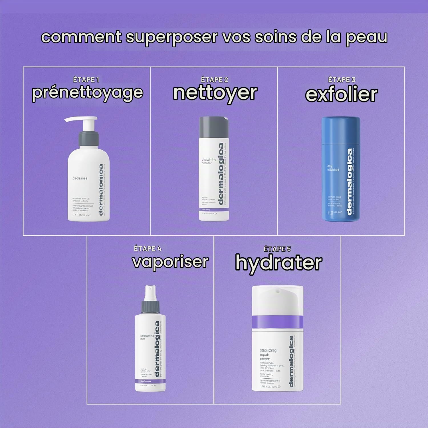 Dermalogica UltraCalming Cleanser pour Peau Sensible | Nettoyant apaisant qui calme les rougeurs et l'inconfort tout en soutenant la barrière cutanée.