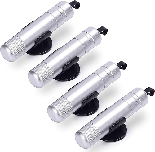 Miniatura 8 de Rompedor de vidrio para automóvil, cortador de cinturón de seguridad y cinturón de seguridad, herramienta de punzón de emergencia para escape de