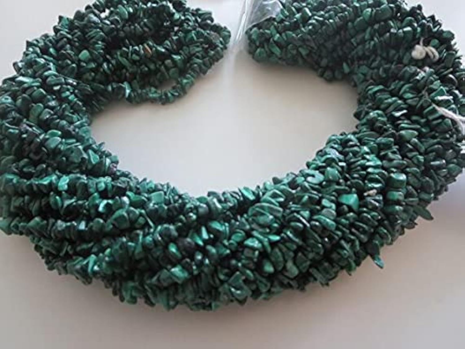 Malachite naturelle perles 3-4mm pour réparer et personnaliser bijoux