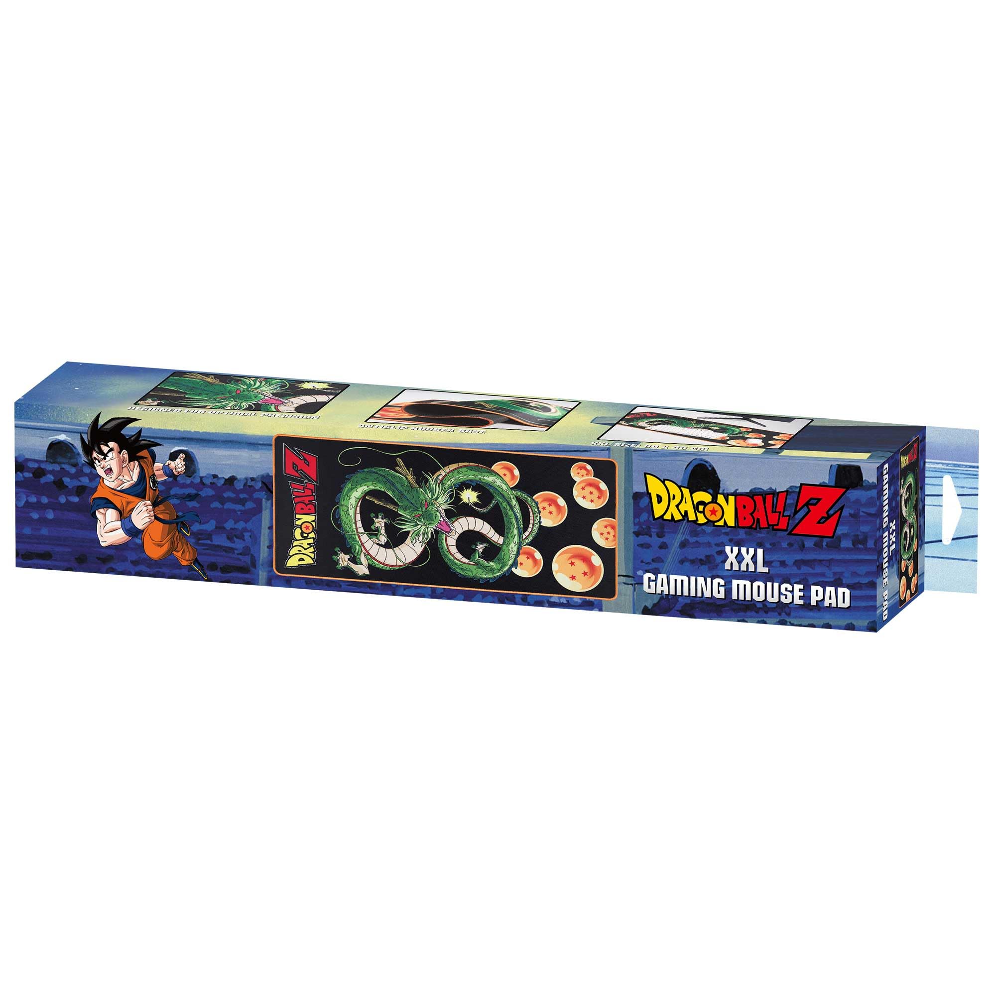 Subsonic - Alfombrilla para Ratón XXL - Alfombrilla de Escritorio Dragon Ball Z 90x40 cm - Superficie Lisa Optimizada para Sensores, Base Antideslizante, Bordes Cosidos – Negro