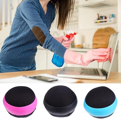 Miniatura 6 de Abaodam 3 unids Limpieza de pantalla Almohadilla de bola Almohadilla de limpieza de pantalla Limpiadores de pantalla Esponja de limpieza Pantallas