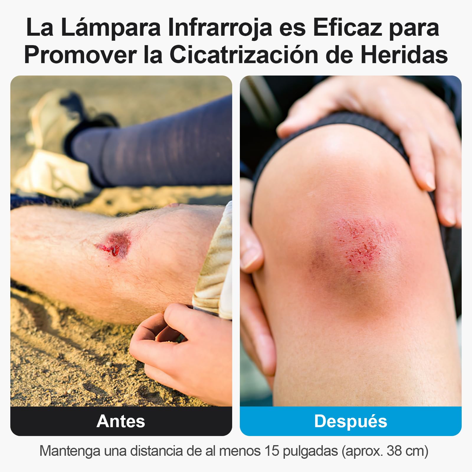 Lámpara Infrarroja 275 W 760-5000 nm Portátil para Hogar