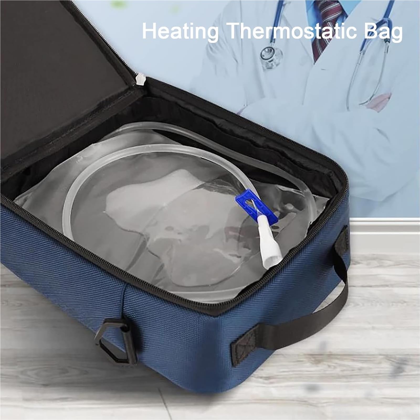 Tragbarer Peritonealdialyseflüssigkeitswärmer 37℃ Digitaler Bildschirm 2L Heim- und Autogebrauch