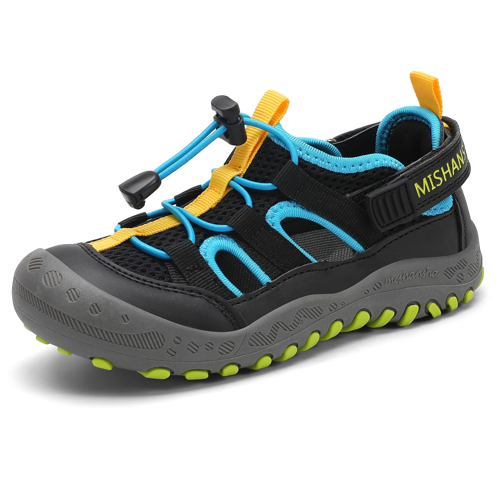 Mishansha Kids Closed Sandals Trekking Summer Outdoor Shoes Breathable 24-38 EU