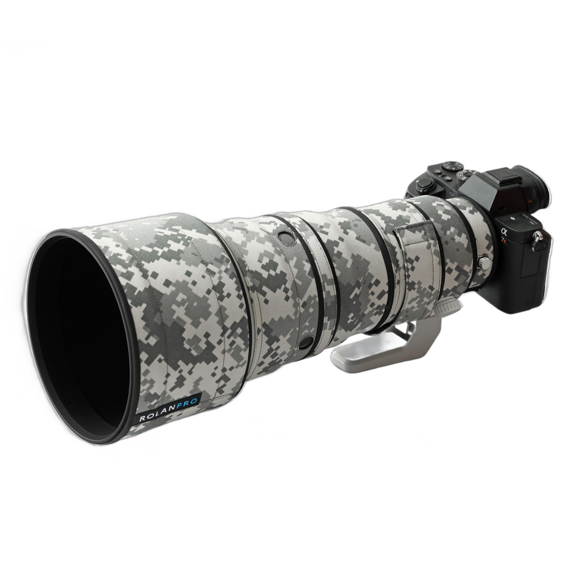 ROLANPRO Waterproof Lens Cover for Sony FE 300mm F2.8 GM OSS Lens Protective Sleeve Camouflage Rain Cover -#UCP Waterproof