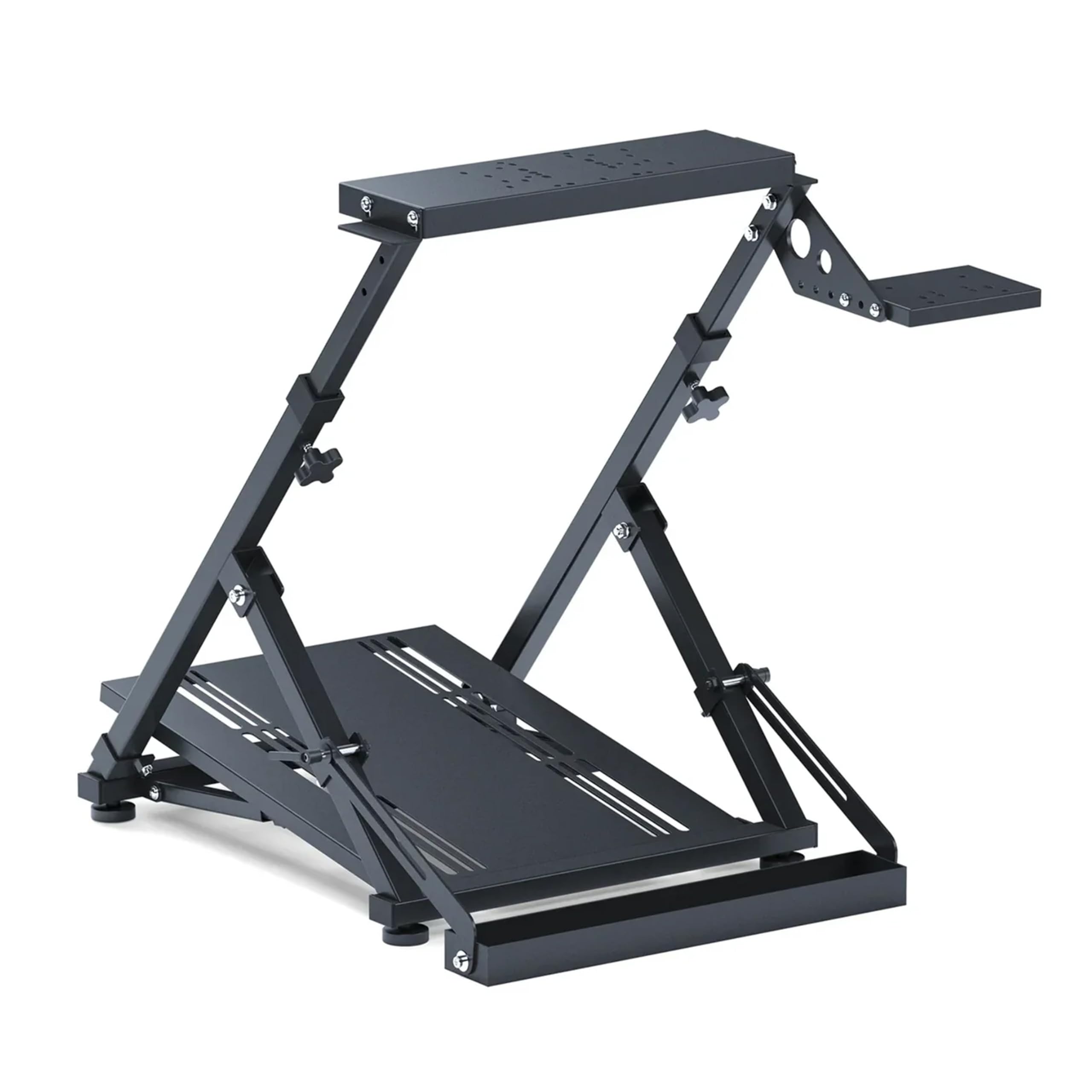 GT OMEGA PRO Wheel Stand - For G923, Logitech G29, Logitech G920 - Thrustmaster T300, T500 TX & TH8A - PS4 Xbox Fanatec - Foldable Sim Racing Wheel Stand