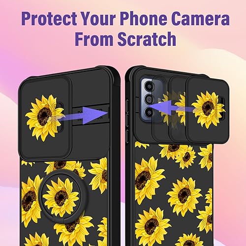 Miniatura 4 de Funermei Funda para teléfono Motorola Moto G Pure 2 en 1, funda para teléfono Moto G Power 2022, funda para Moto G Play 2023, funda para mujer,