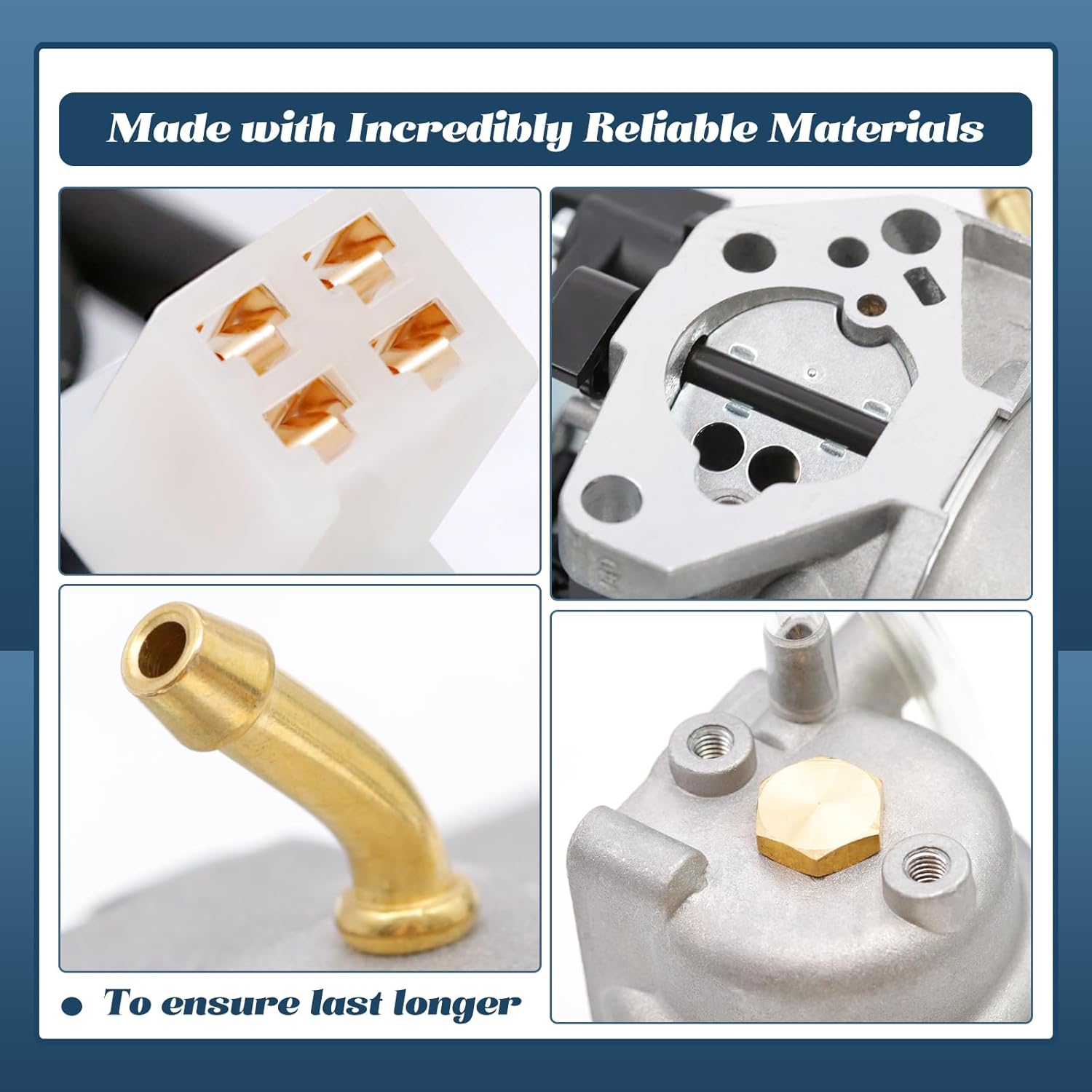 Carburetor Carb Kit with Gaskets Replacement for Briggs & Stratton 817768 Q6500 Generator 030761 030675 RX BP306CC.9.1 BP306CC 25424946