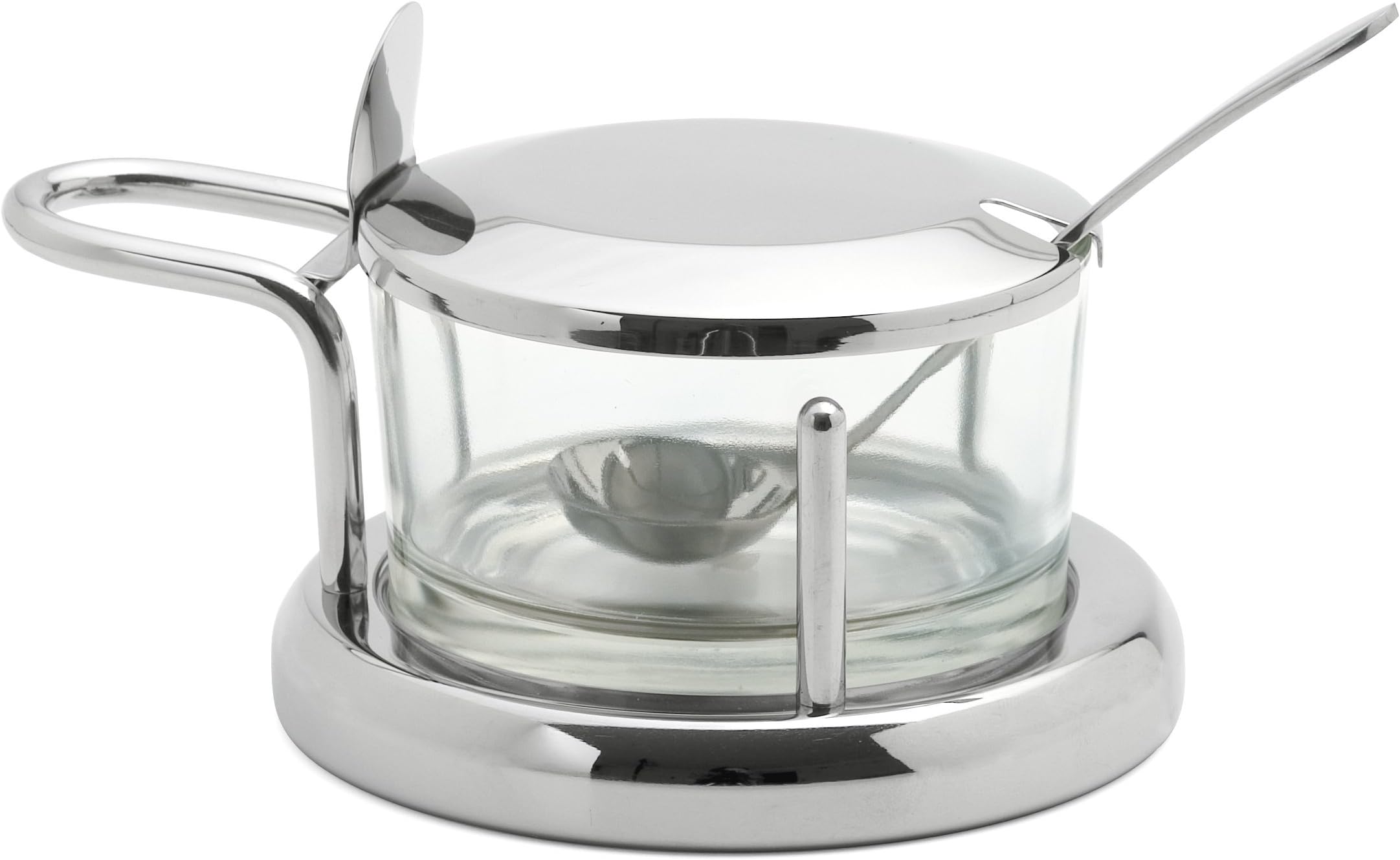 Weis 15055 Marmalade/Parmesan Jar Glass Stainless Steel