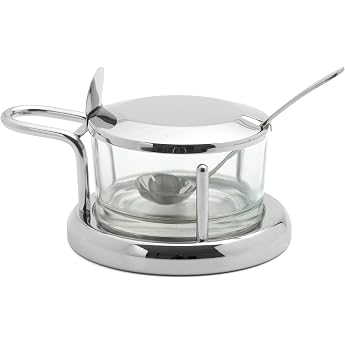Weis 15055 Marmalade / Parmesan Jar Glass Stainless Steel