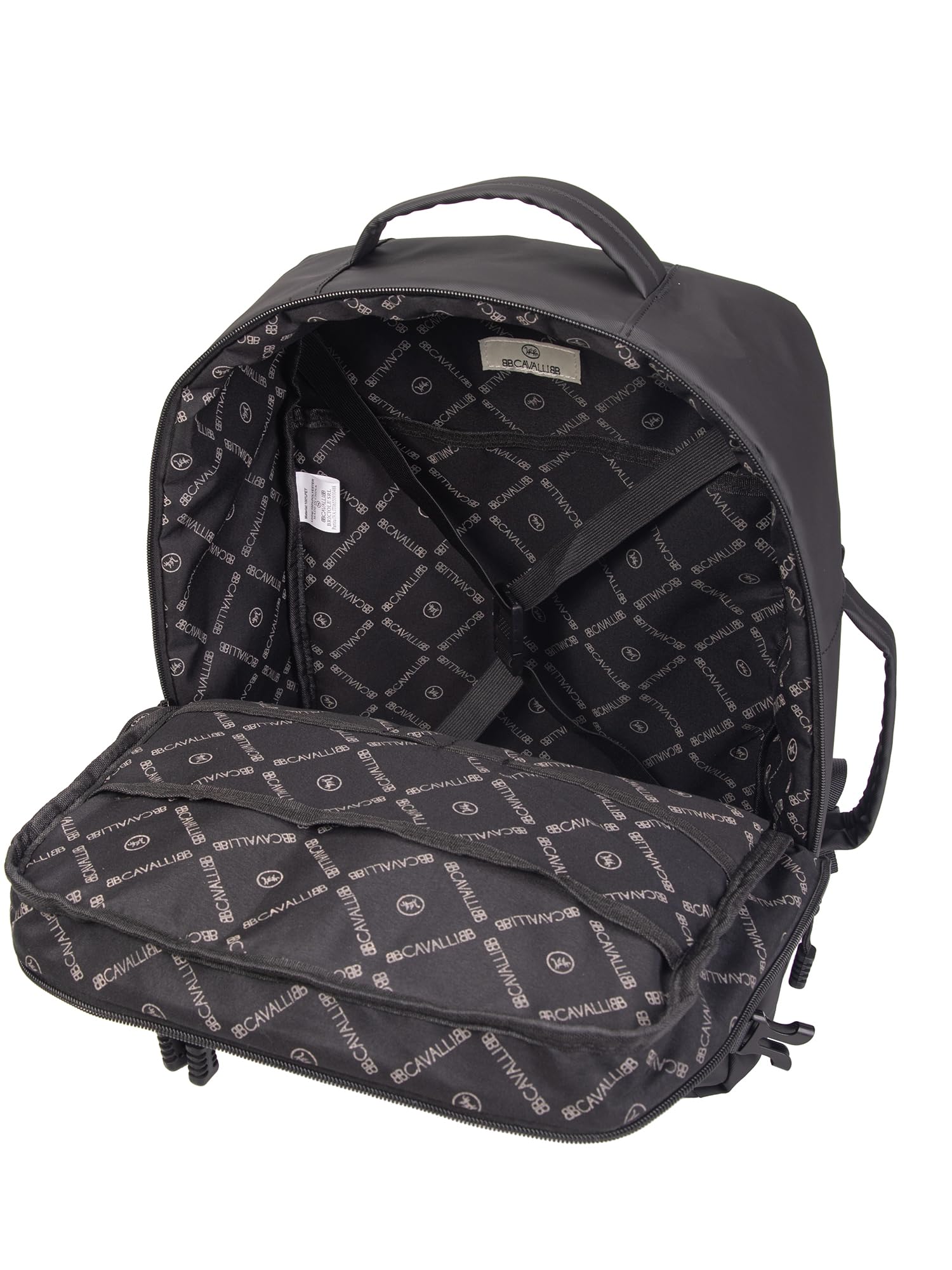 Zaino da uomo Textile Polyester 29x40x15 cm BC1386-BLACK