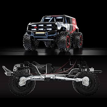 超希少カスタムラジコン Amazon.co.jp: MJXRC H12P 1:12 4WDラジコンクローラー