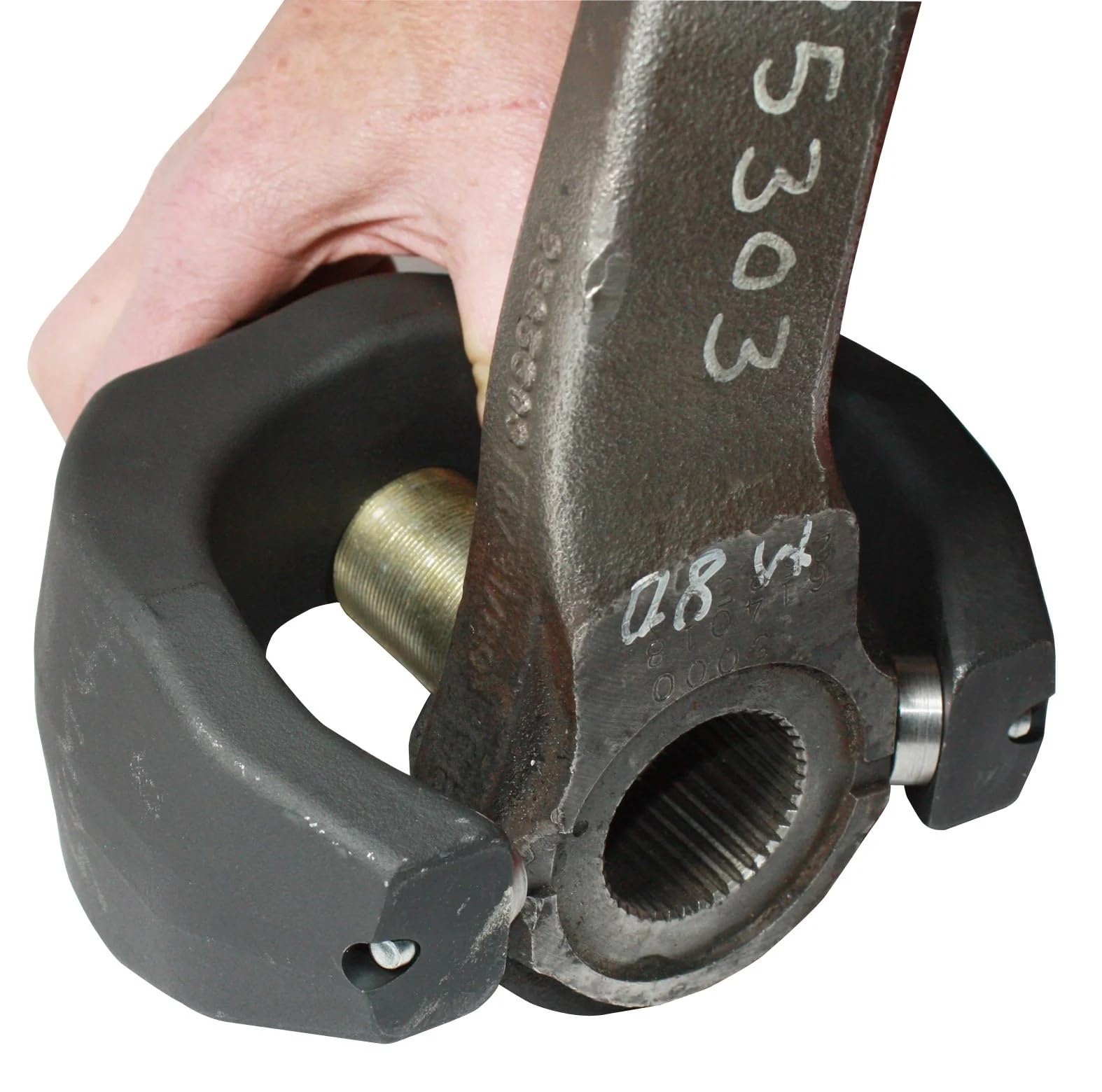 Heavy Duty Pitman Arm Puller Truck Car Pitman Arm Remover Two Jaws Pulling Arm E - Foto 3