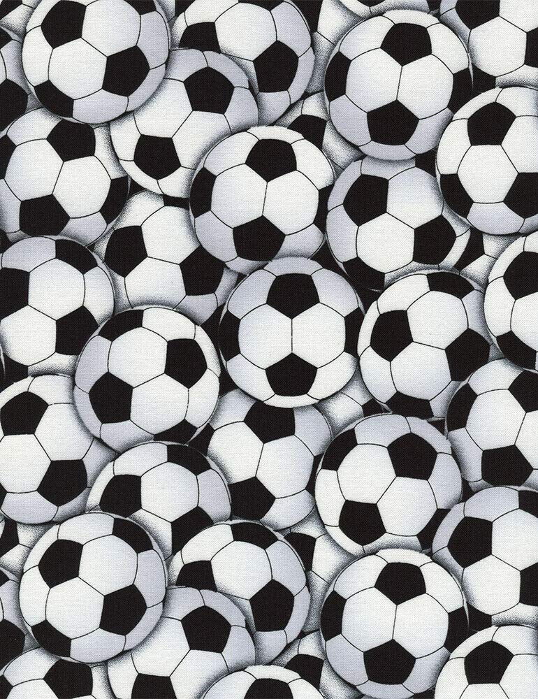 TIMELESS TREASURESFabrics Score! Sports White Packed Soccer Balls