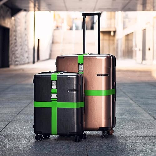 Miniatura 5 de Correas de equipaje Hero para maletas y equipaje de mano (paquete de 2) cinturones seguros resistentes con más de 700 libras de tensión máxima de