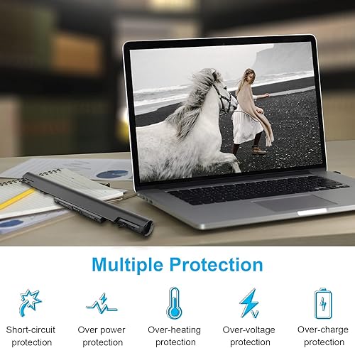 Miniatura 101 de Fancy Buying 38Wh OA03 OA04 - Batería para portátil HP Spare 751906-541 746641-001 740715-001 746458-421 240 G2 250 G3 HSTNN-LB5Y CQ14 CQ15 15-r0