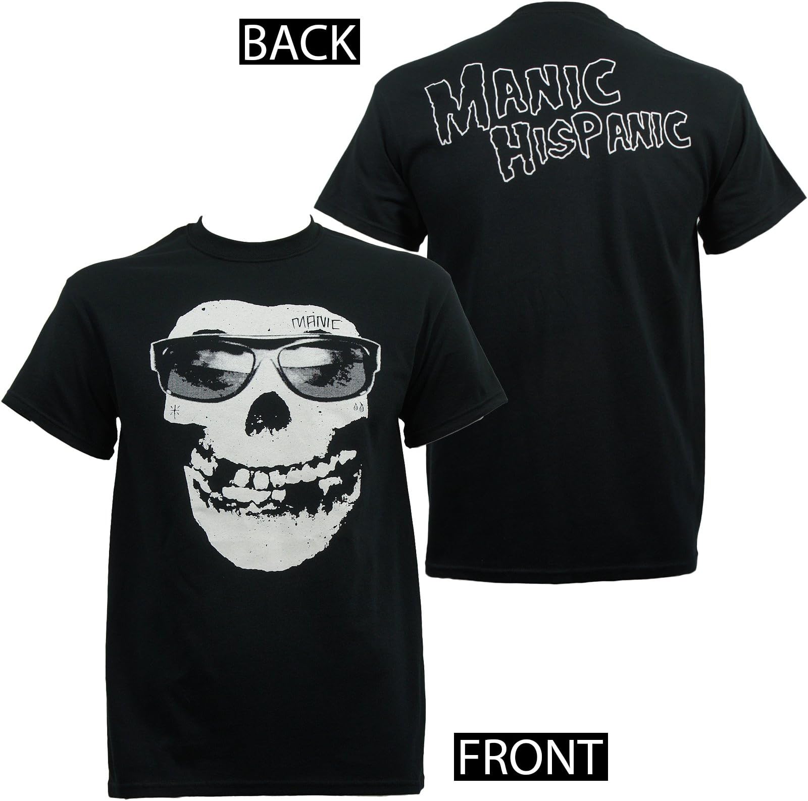 Machete Manic Hispanic Men's Crimson Cholo T-Shirt Black S