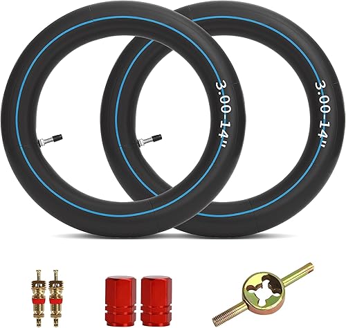 Miniatura 9 de Tubo Interior de Neumático Resistente 90/100-14 para Motocicleta Pit Dirt Bike 3.00/3.50/4.10-14 Vástago TR4