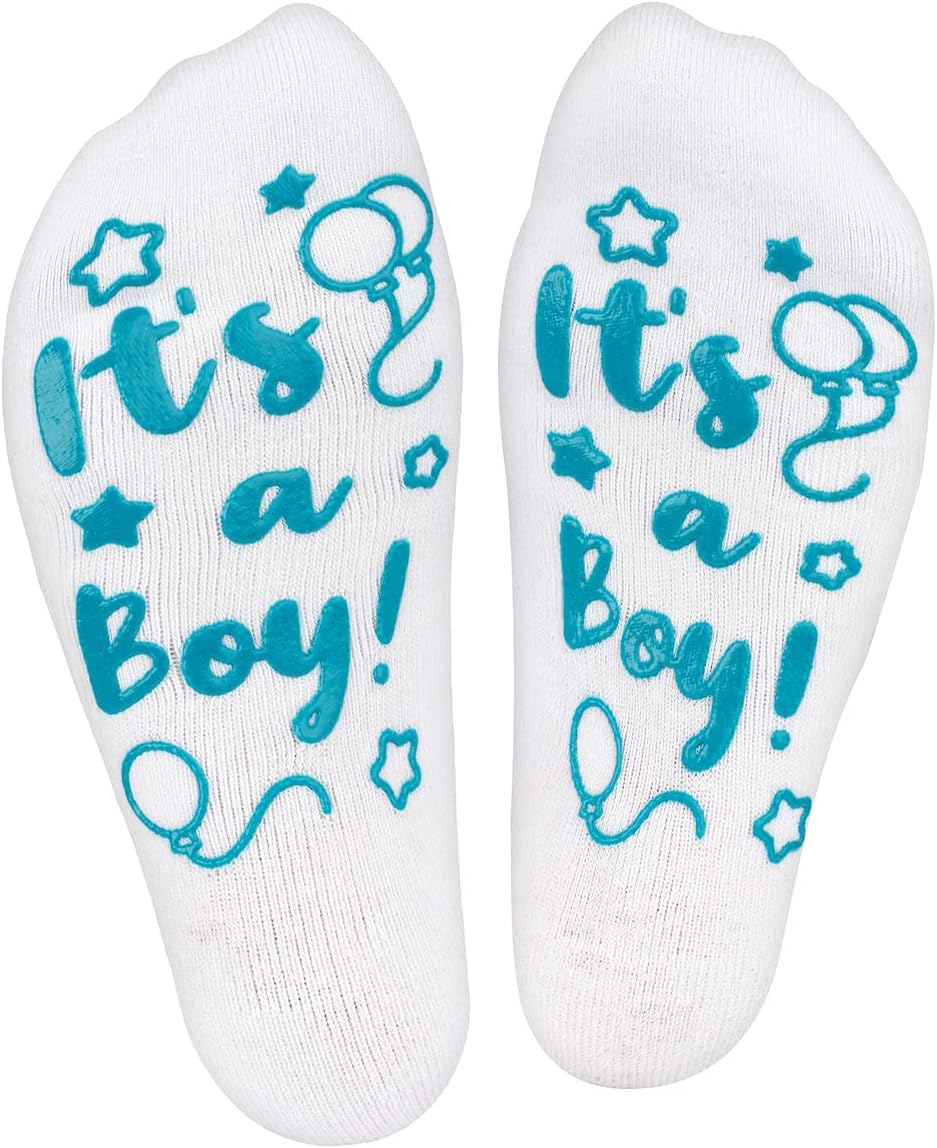 Haute Soiree Labor and Delivery Socks - Funny Push Gift for New Mom to Be