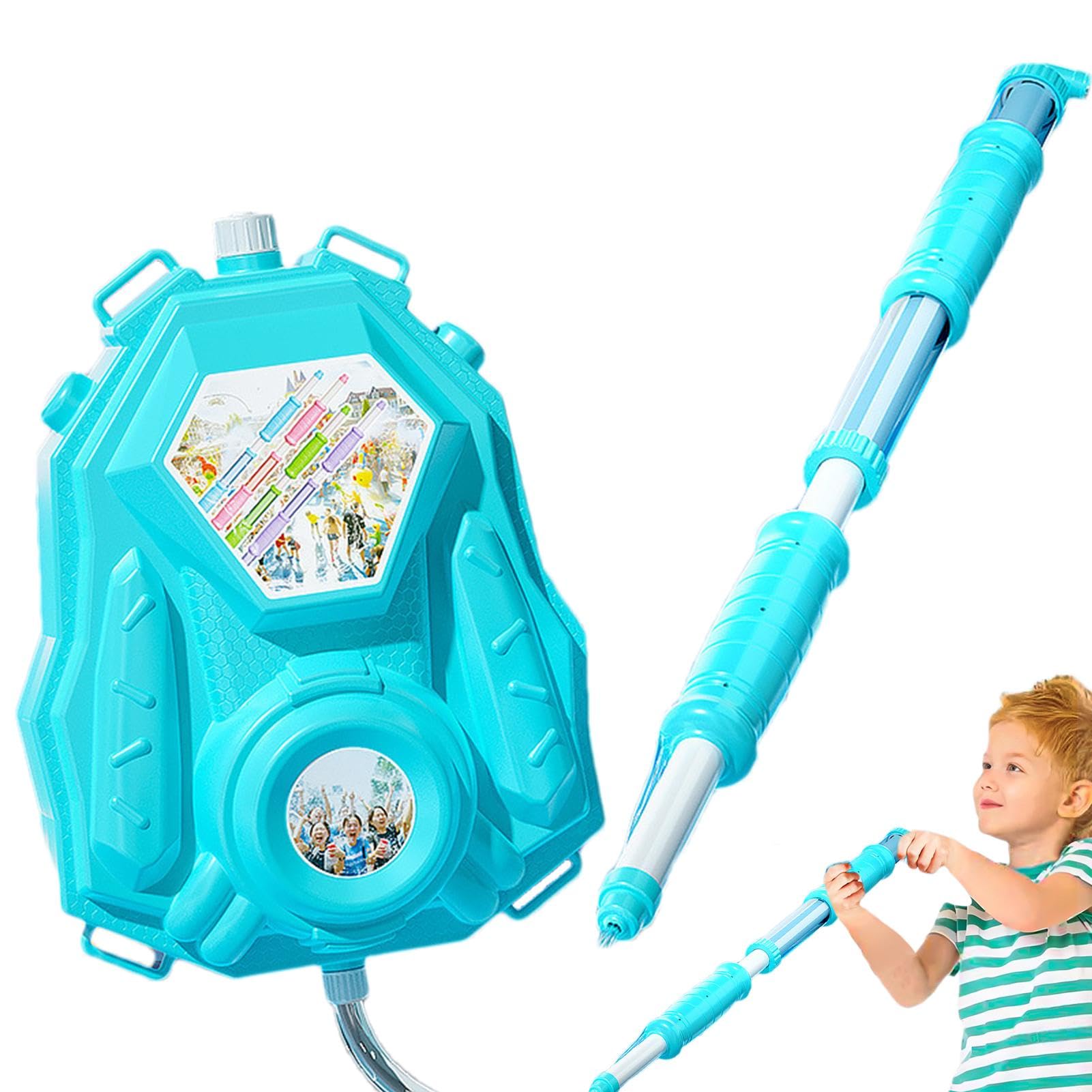 Giocattolo acquatico con serbatoio per zaino, giocattoli a spruzzo | per bambini - Giochi d'acqua da esterno estraibili Iniettore di giochi d'acqua | Divertenti giochi estivi all'aperto con