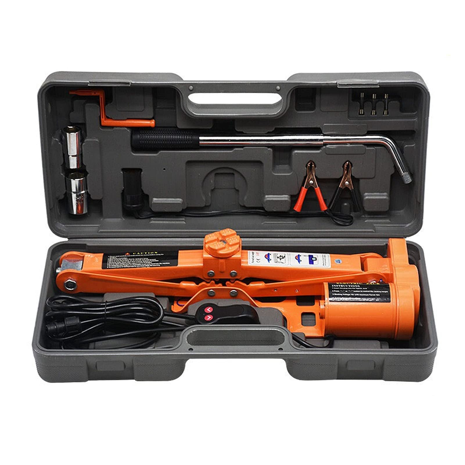 Elektryczny podnośnik samochodowy, 3T Elektryczny Jack, Off-Road Road Samochód Awaryjny Naprawa Auto Repair zestaw jack Multi-Function
