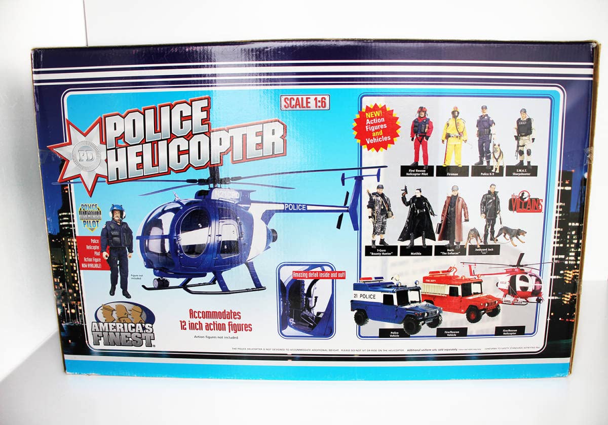 Amazon.co.jp: 21st Century Toys ポリス ヘリコプター Police  