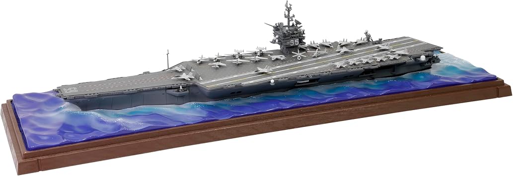 Forces Of Valor 861007C USS Aircraft Carrier Enterprise CVN-65 Operation Enduring Freedom 2001 Waterline Series Limited Edition 1700 Scale