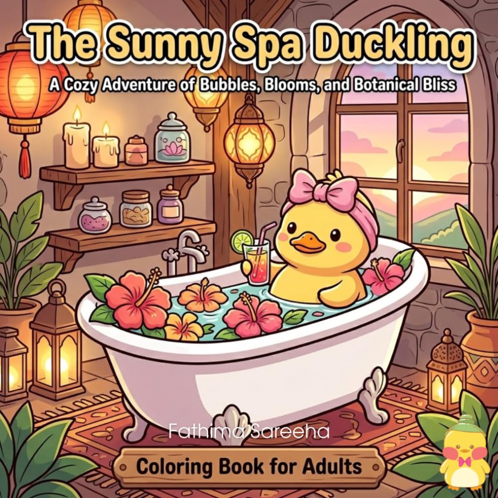 The Sunny Spa Duckling: A Cozy Adventure of Bubbles, Blooms, and Botanical Bliss