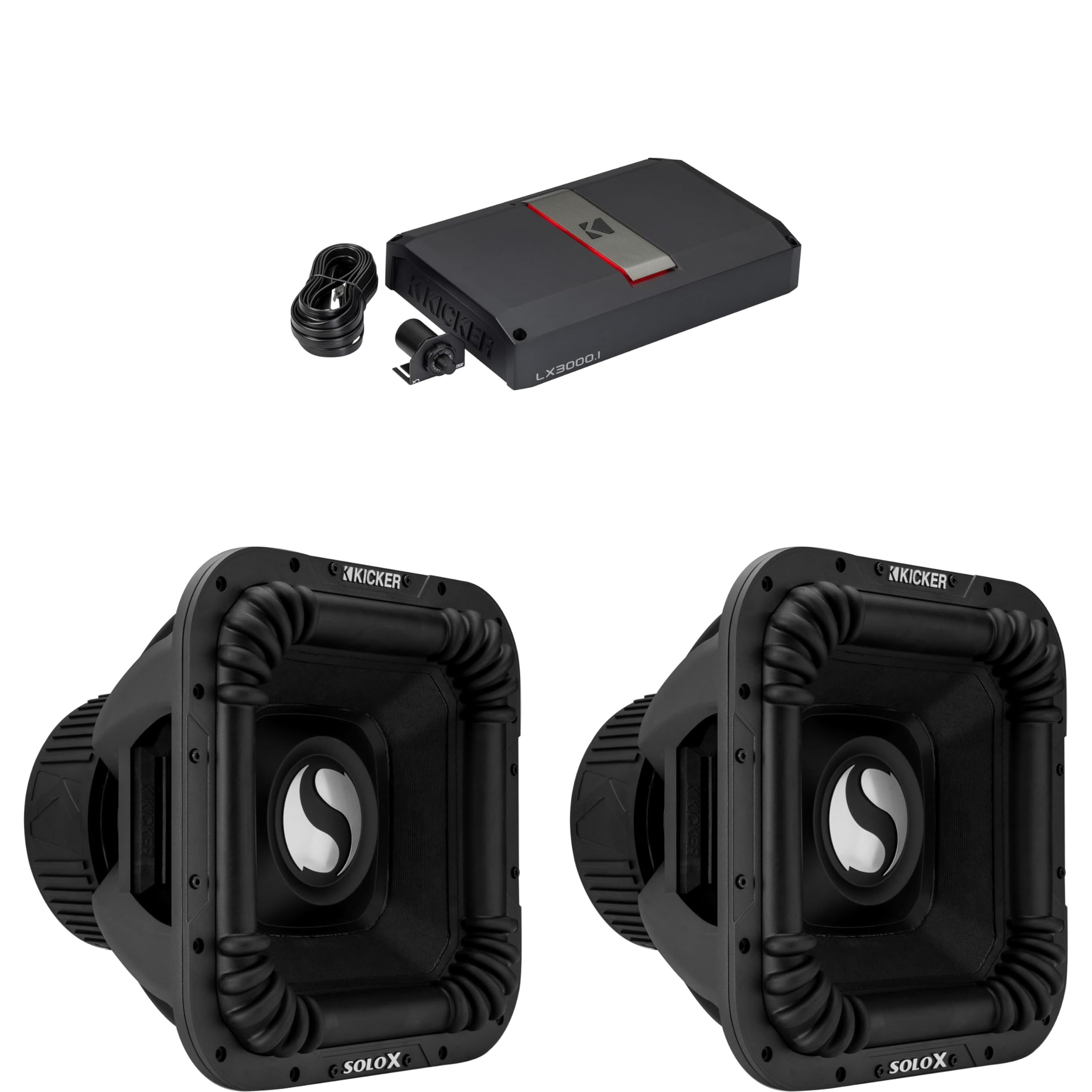 Amazon.com: KICKER (2 49L7X152 - SoloX L7X 15-Inch & LX3000.1 Mono