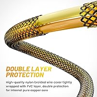 Vista 5 de Oyviny Arnés de cableado de remolque de 4 pines y 5 cables de 22 pies para recableado de luces traseras de ambos lados, kit de luz de remolque