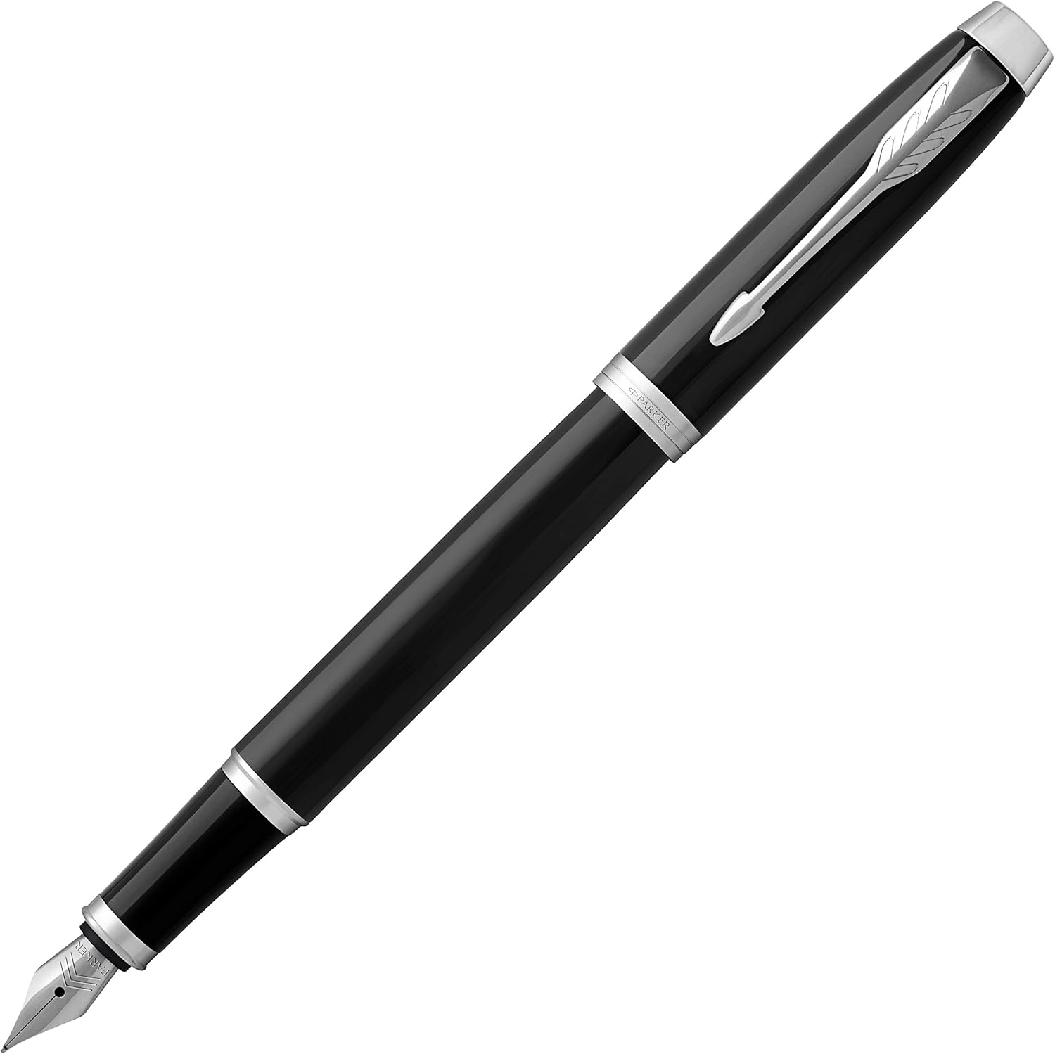 PARKER 1975591 Fountain Pen, IM, Black Ct, Fine Point, Gift Box, Authentic Imported