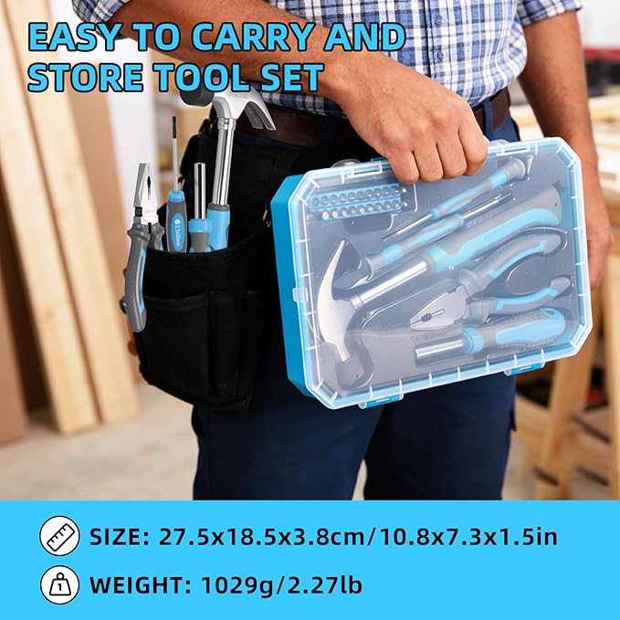 Set de Herramientas DOMINOX 25 Piezas con Caja de Almacenamiento miniatura 3