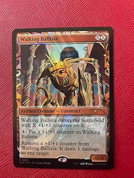 Amazon.co.jp: MTG ハローfoil 歩行バリスタWalking Ballista1枚 83U9