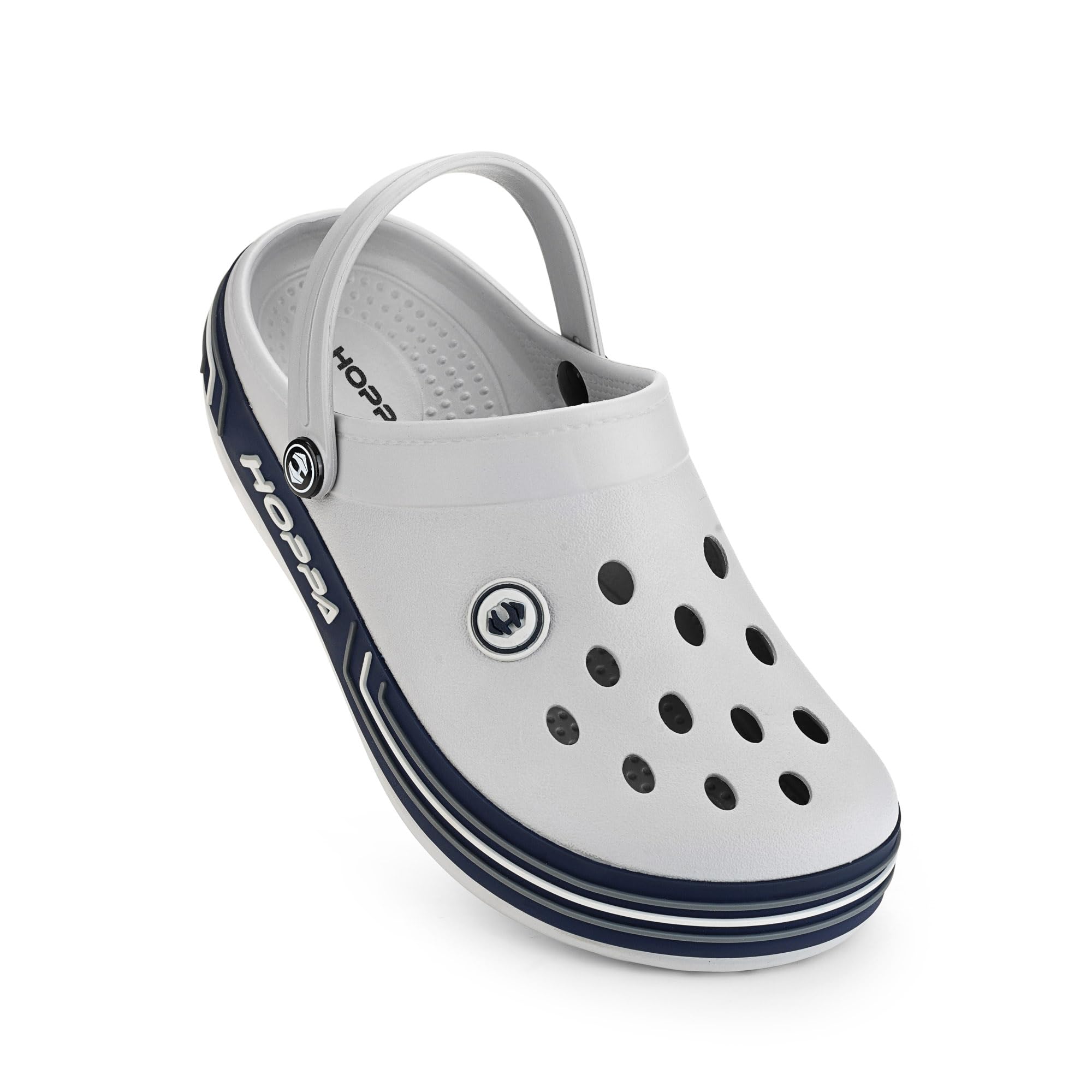 HOPPA - Trio Clogs - Men's Lightweight Classic Clogs I HOPP Tech R-eva Material I Lightweight I Superior Bounce I Stylish & Anti-Skid I Waterproof I Recyclable & eco-Friendly