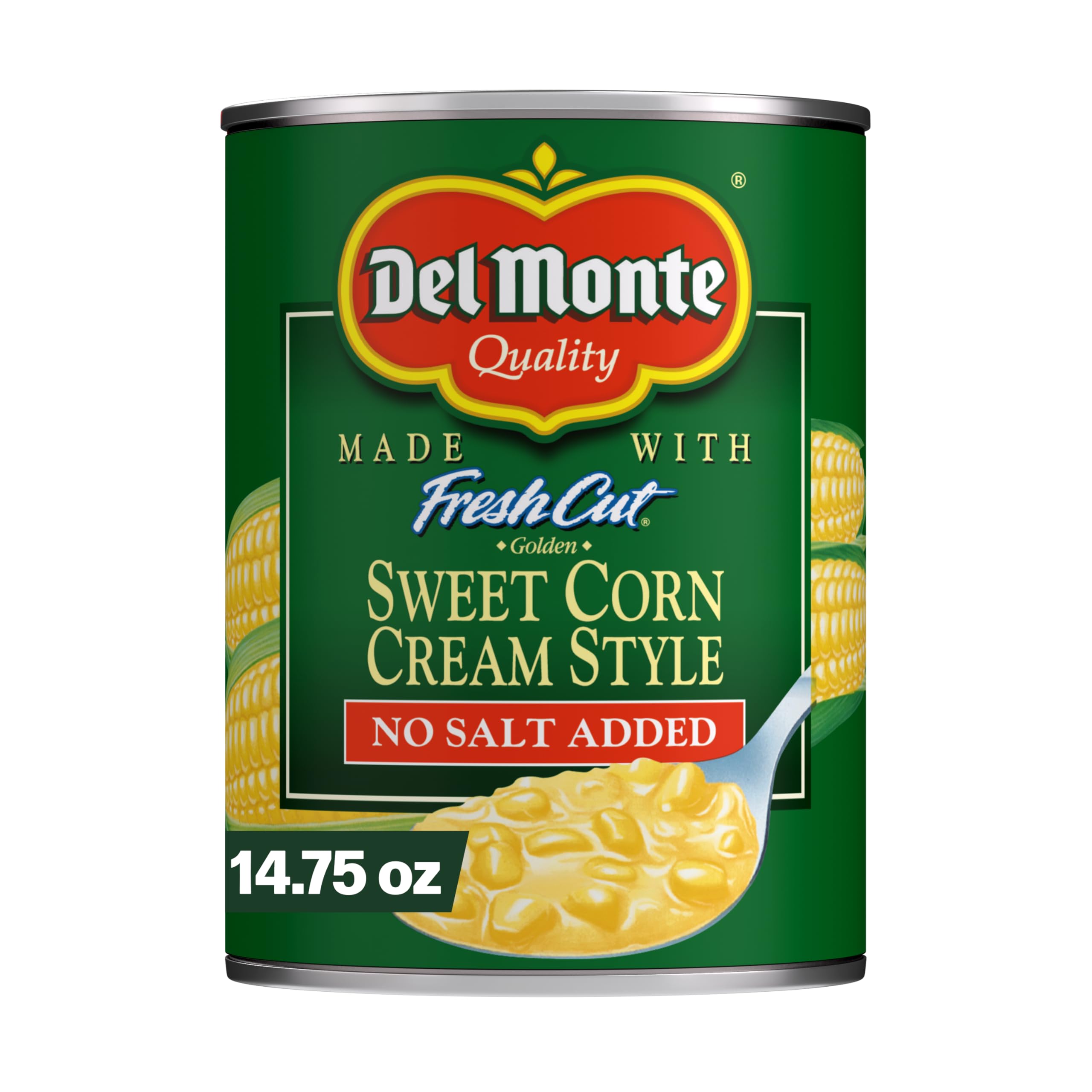 Del Monte Cream Style Sweet Corn No Salt Added 14 75 oz