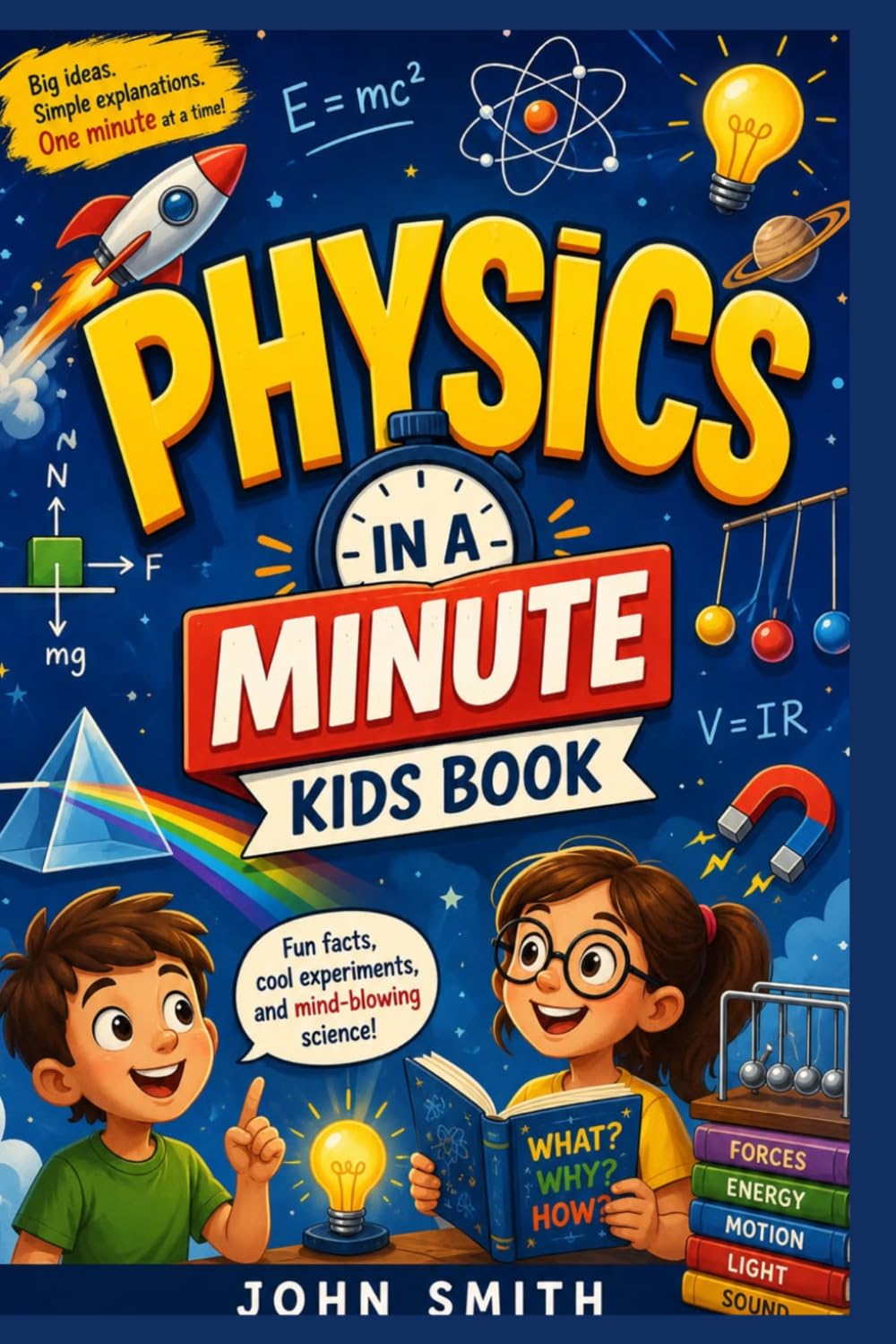 PHYSICS IN A MINUTE: Amazing Science Facts for Curious Kids, Explained in 60 Seconds or Less!
