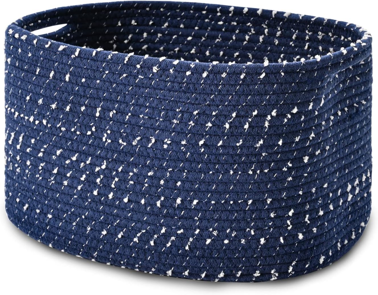 HOMHOLDON Cotton Rope Storage Baskets for Organizing 1Pack