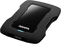 Vista 3 de ADATA Unidad de memoria de disco magnético RIGTED (EXTERIOR) - AHD330-1TU31-CBK - 1TB