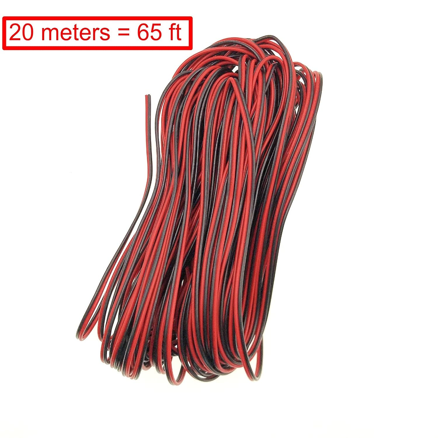 JZK 20 Meters electric wire 22 gauge 22 AWG LED strip light extension cable - Image 5