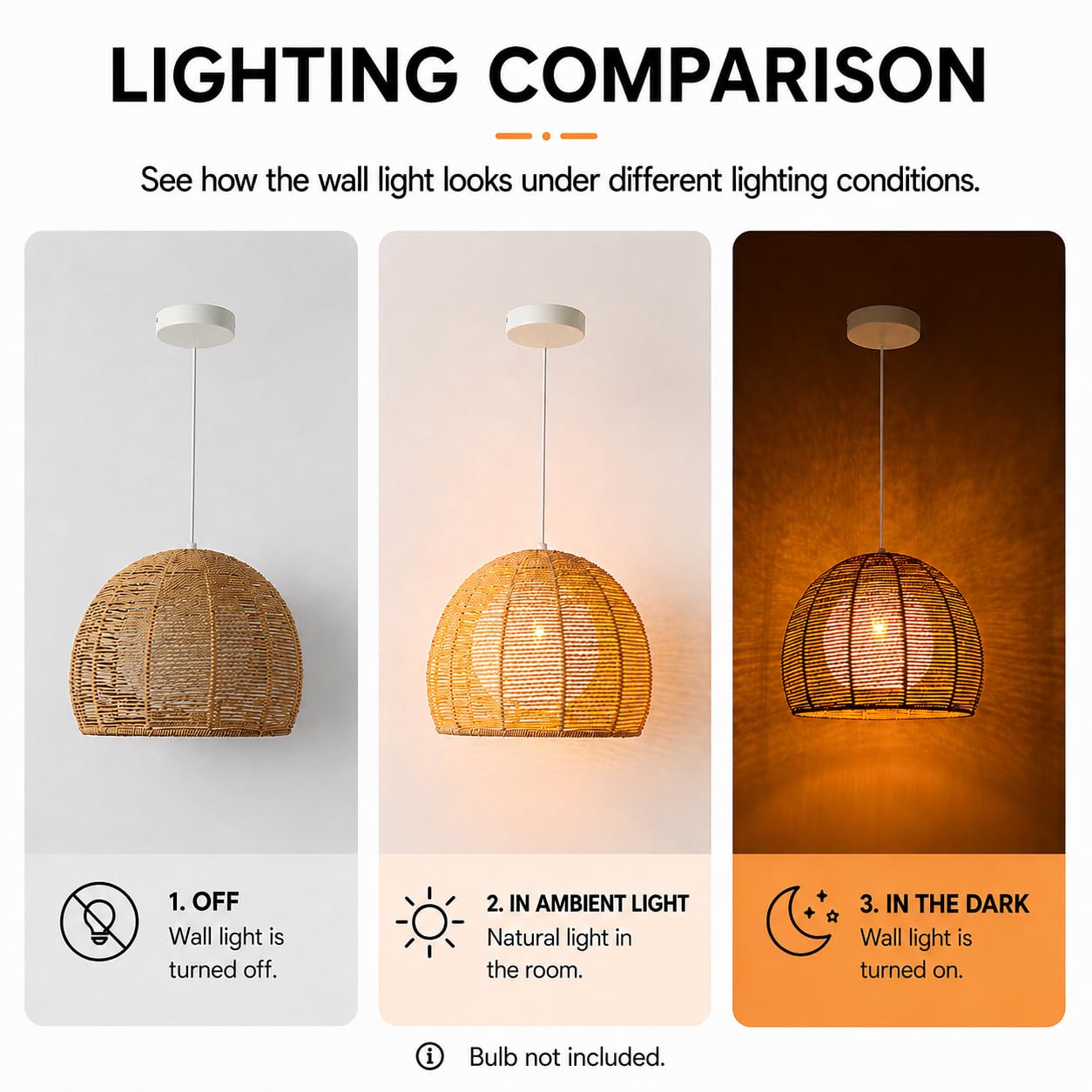 Alpinaluz Lampa Wisząca E27 Pleciony Papier Odcień Juty 2 Warstwy Ø32 cm