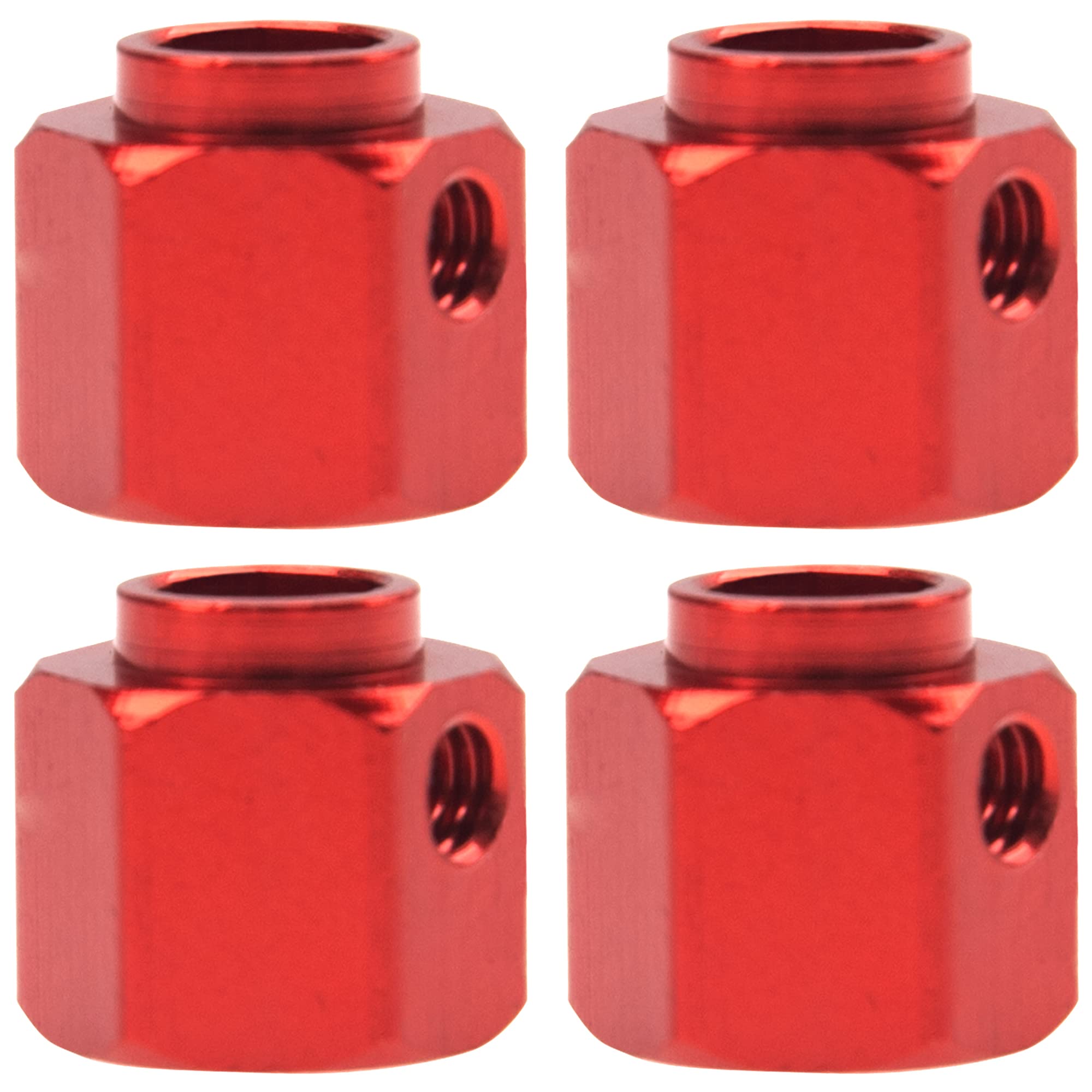 ket104526①②全赤丸8.10.12.16.雫11.13.コズミ他 Amazon.com: ShareGoo Aluminum RC 12mm Hex Extended Wheel Hex Hub