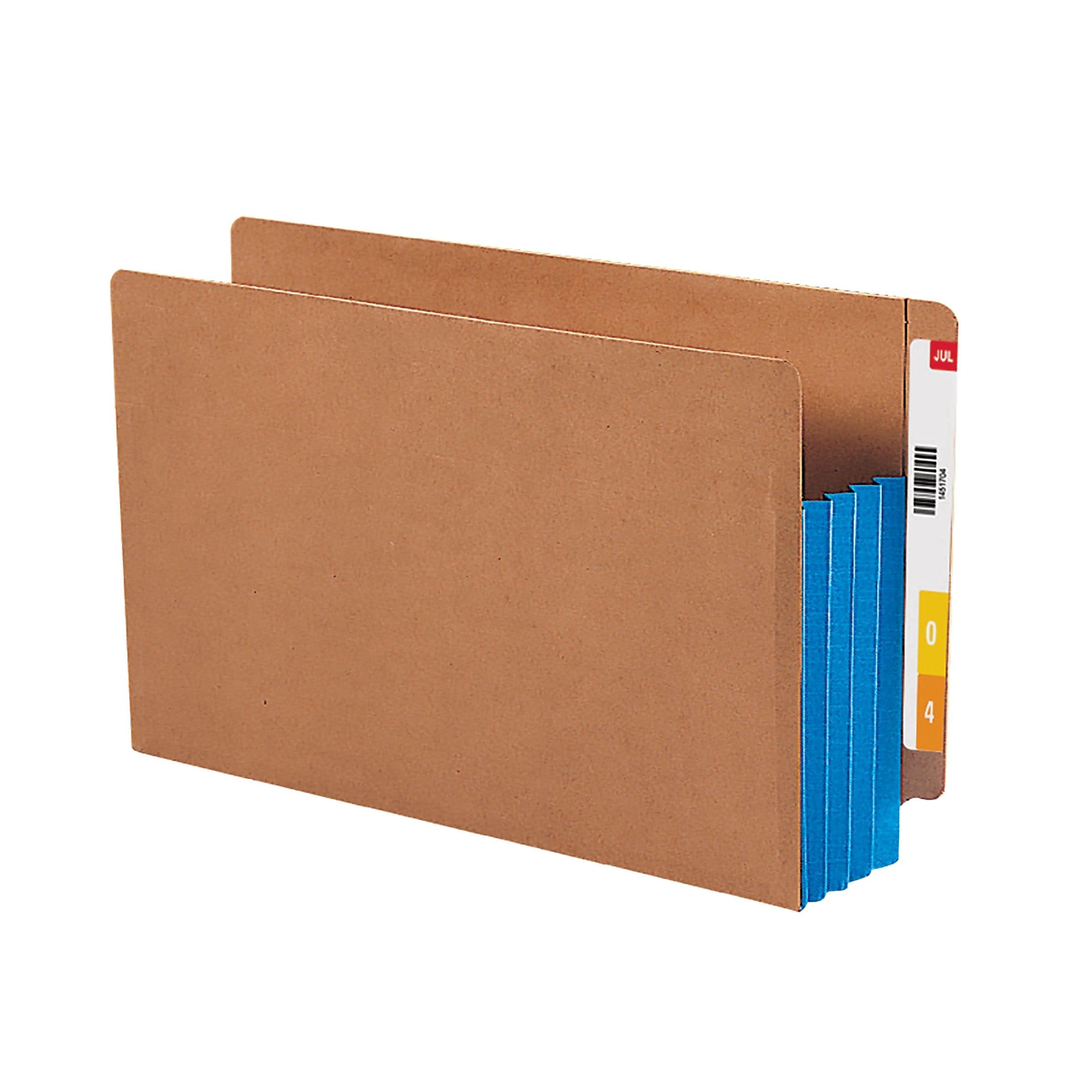 Smead 3 1/2 "Espansione File Tasche Legale Blu/Redrope 10pièce Scomparti File Tasche (400 mm, 241 mm (S), 9 Pollici, 15 Pollici, 10 Pezzi (S))