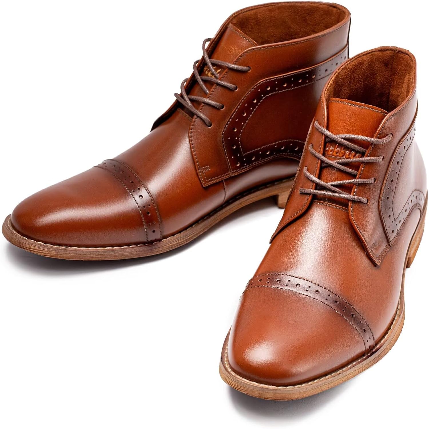 Arkbird Chukka Boots Fashion and Comfort Casual Oxfords Ankle Lace Up Boot - Image 3