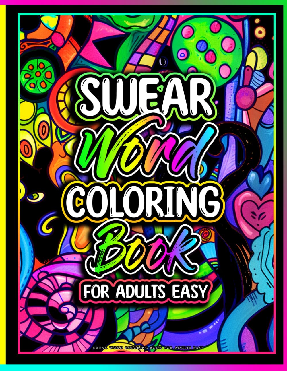 Amazon.com: Swear Word Coloring Book for Adults Easy: Midnight Edition ...