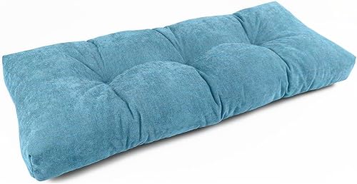 Detiblue Cojines de banco para interiores, cojines de muebles de patio, cojines antideslizantes para asiento de ventana de bahía (42 x 14 pulgadas,