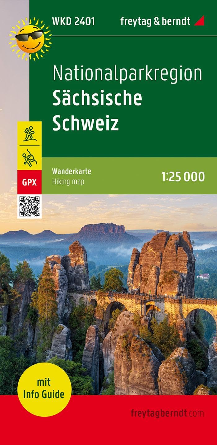 Saxon Switzerland (district), Walkin: Elbsandsteingebirge, wasserfest und reißfest, GPX Tracks