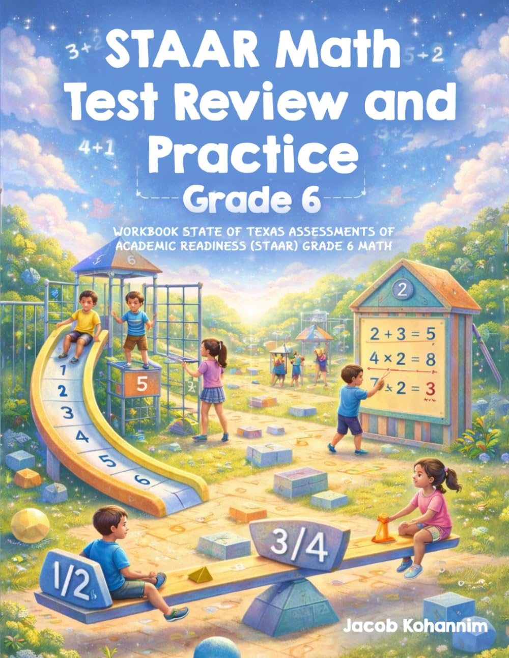 STAAR Grade 6 Math Test Review and Practice: Workbook State of Texas Assessments of Academic Readiness (STAAR) Grade 6 Math