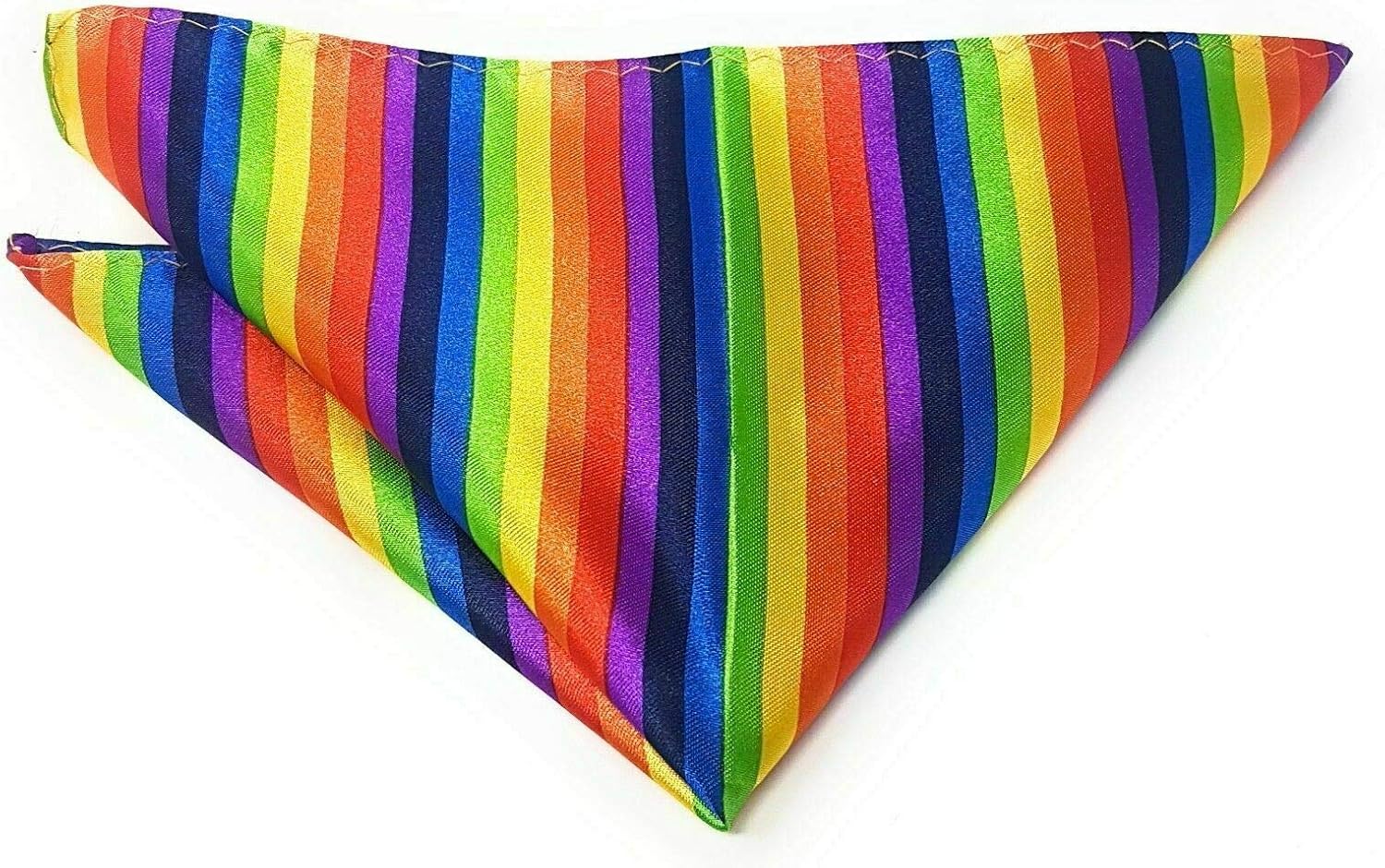 Flairs New York Gentleman's Essentials Weekend Casual White Pocket Square - Image 3