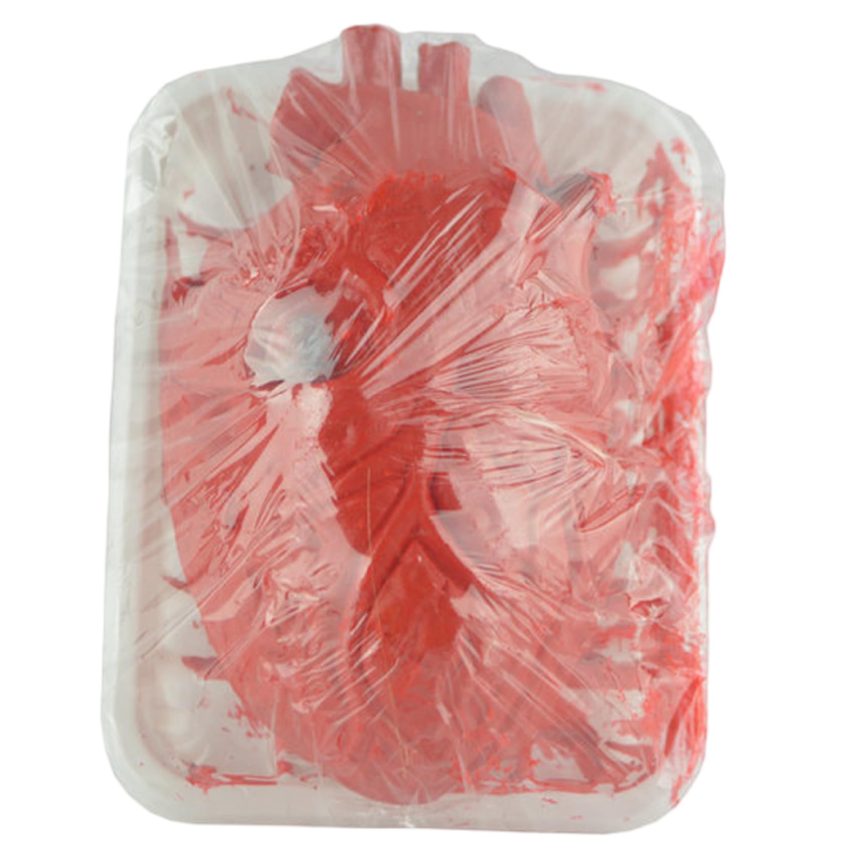 Goutdori Horror Bloody Heart Broken, Severed Heart Halloween Party Prank Props with Dish